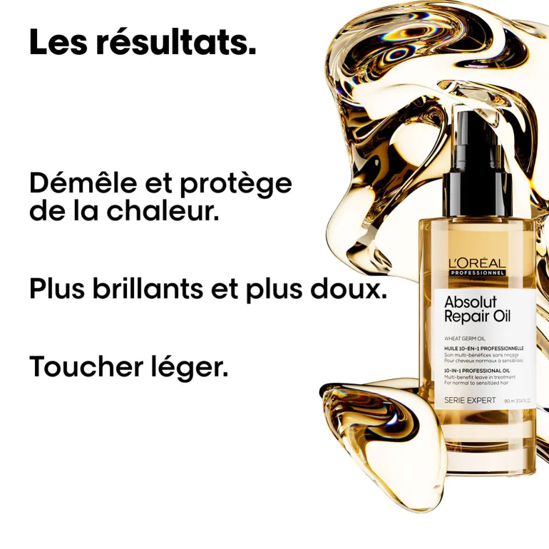 Huile 10 en 1 pour cheveux normaux à sensibilisés Absolut Repair 90 ml