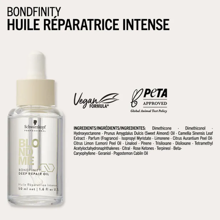 Huile réparatrice intense Blondme Bondfinity