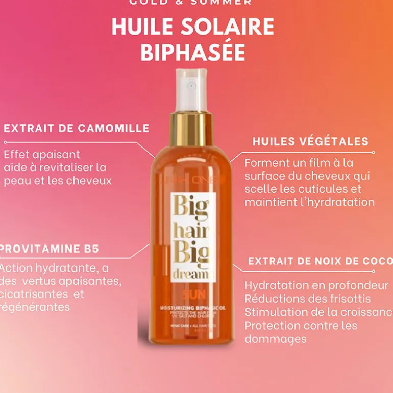 Huile solaire biphasée Gold & Summer
