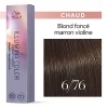 Illumina color 6/76 blond foncé marron violine