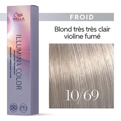 Illumina color 10/69 blond très très clair chocolat fumé