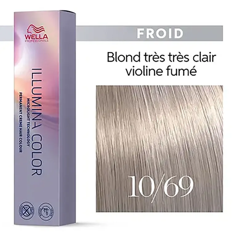 Illumina color 10/69 blond très très clair chocolat fumé