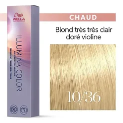 Illumina color 10/36 blond très très clair doré chocolat