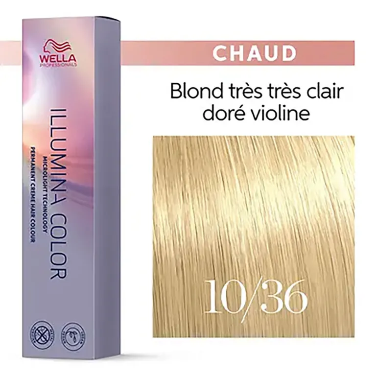 Illumina color 10/36 blond très très clair doré chocolat