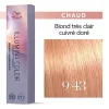 Illumina color 9/43 blond très clair cuivré doré