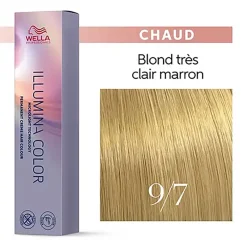 Illumina color 9/7 blond très clair marron