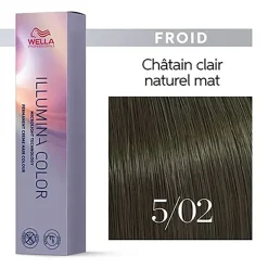 Illumina color 5/02 châtain clair naturel mat