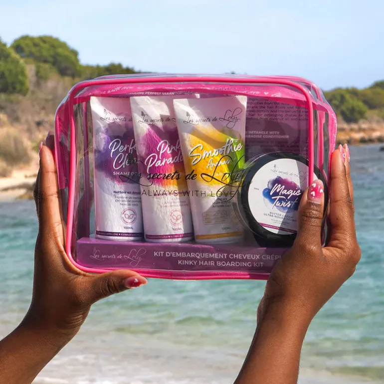 Kit d'embarquement pour cheveux crépus