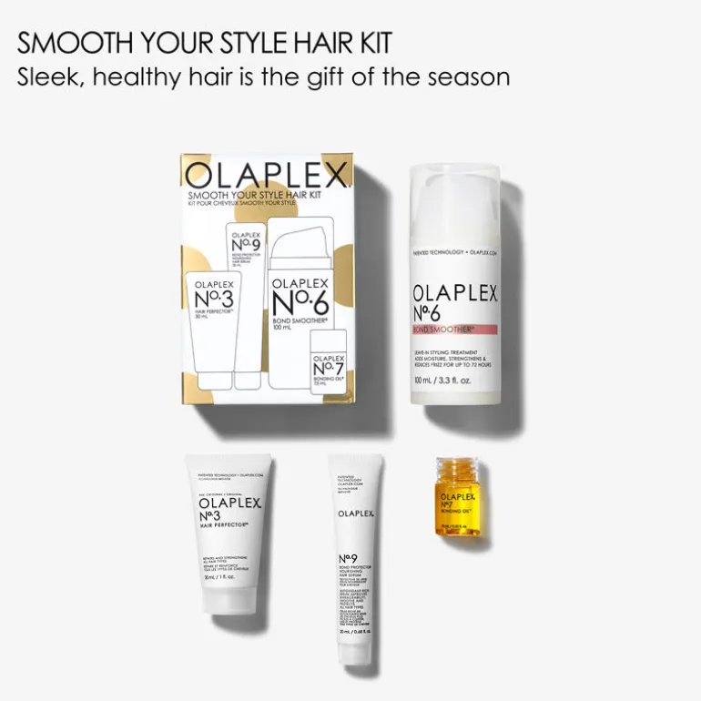 Kit pour cheveux Smooth your Style Holidays Kits