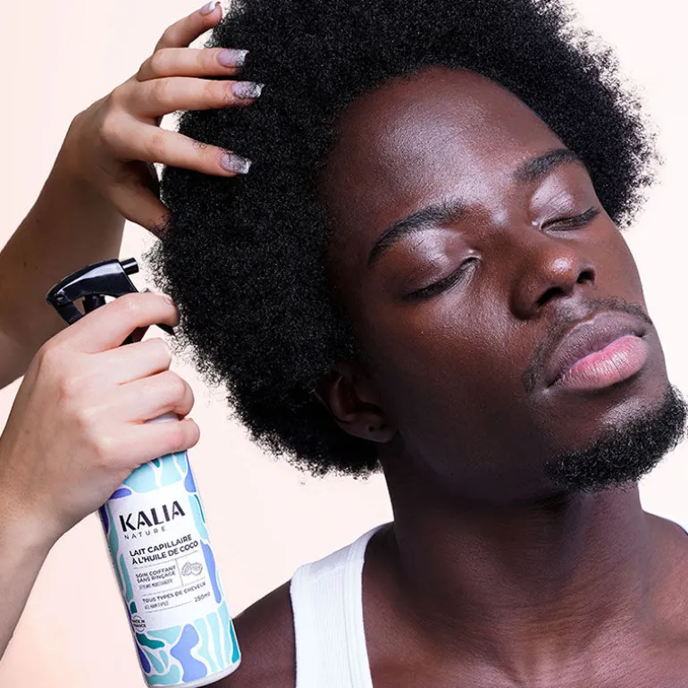 Lait capillaire à l'huile de coco