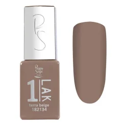 1-LAK vernis semi-permanent 3 en 1 Terra beige