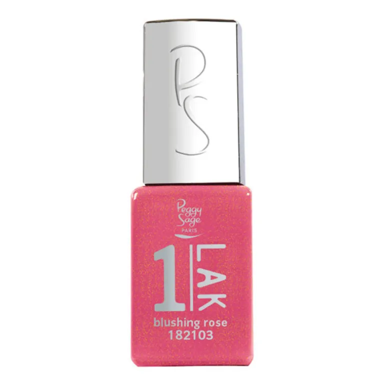 1-LAK vernis semi-permanent 3 en 1 blushing rose