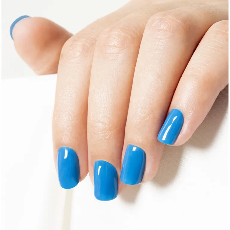 1-LAK vernis semi-permanent 3 en 1 blue island