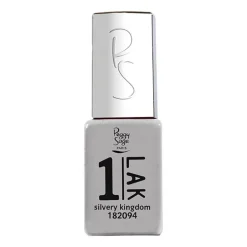 1-LAK vernis semi-permanent 3 en 1 silvery kingdom