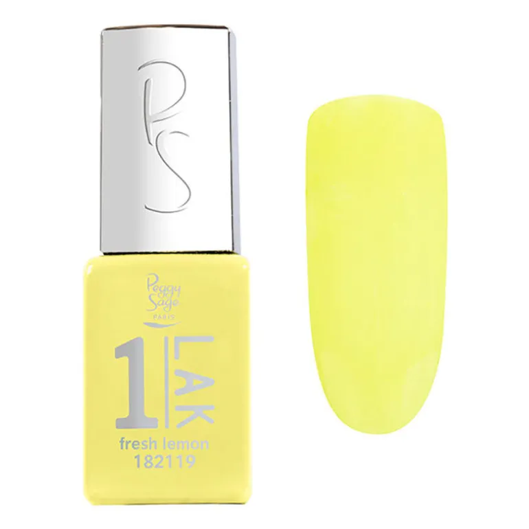 1-LAK vernis semi-permanent 3 en 1 fresh lemon