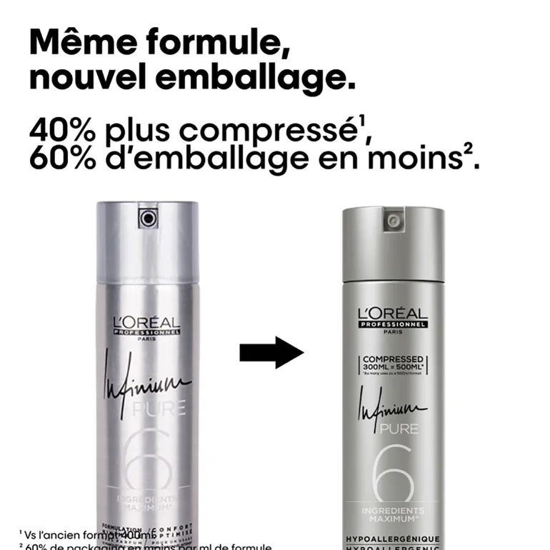 Laque Infinium Pure fixation extra forte 300ml