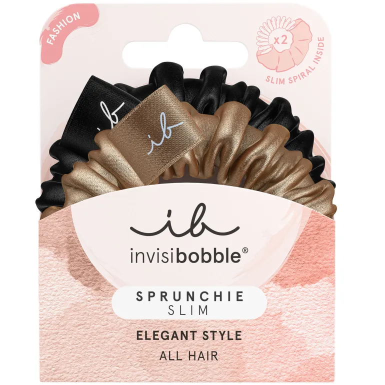 Élastiques spirales Sprunchie Slim true golden