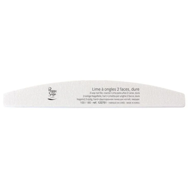 Lime à ongles 2 faces lavable ongles naturels 100/180