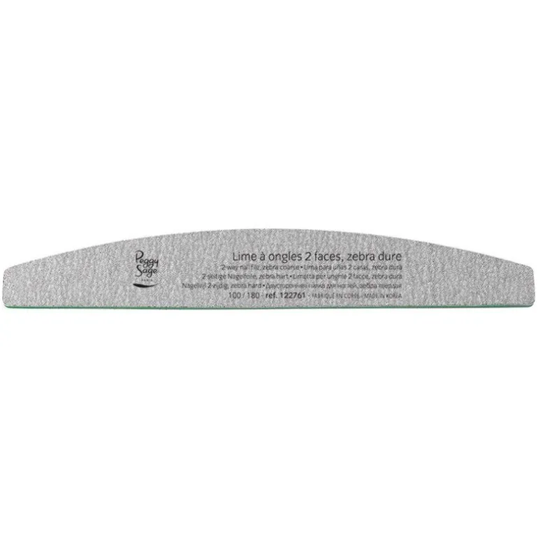 Lime à ongles demi-lune ongles artificiels 100/180