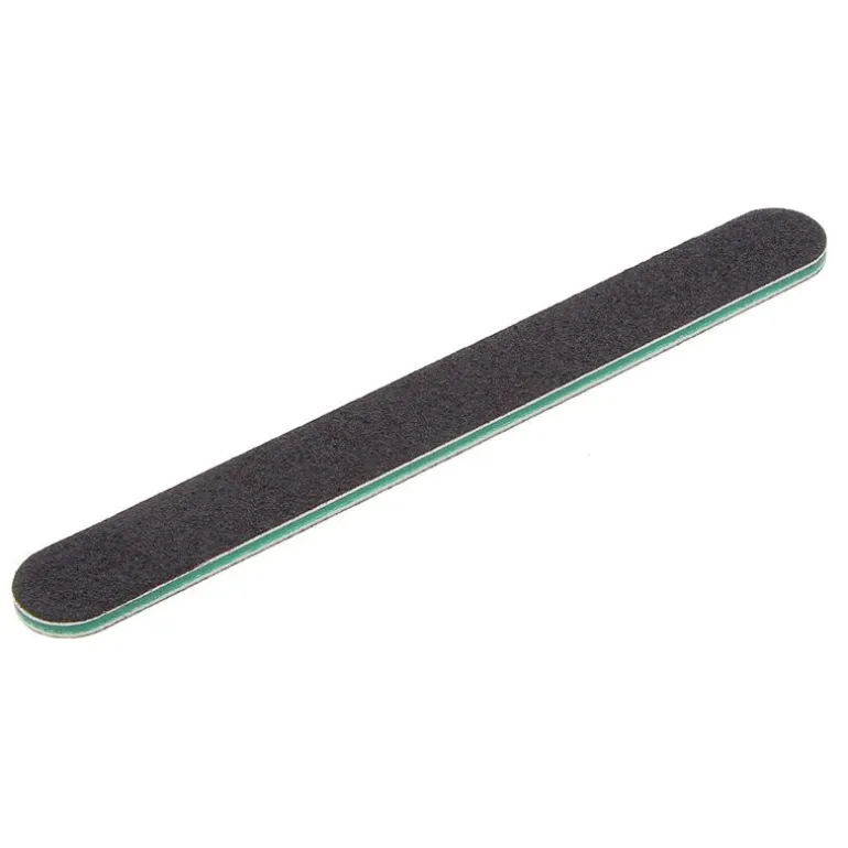 Lime noire pour ongles naturels 100/180 : Grain moyen / fin