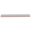 Lime rectangulaire zebra pour ongles artificiels 100/100 : Grain moyen dur