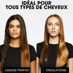 Lisseur séchant Duet Style noir
