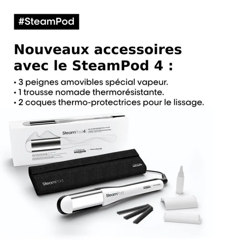 Lisseur-boucleur vapeur SteamPod 4