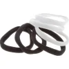 Lot de 6 élastiques XXL en mousse noir et blanc