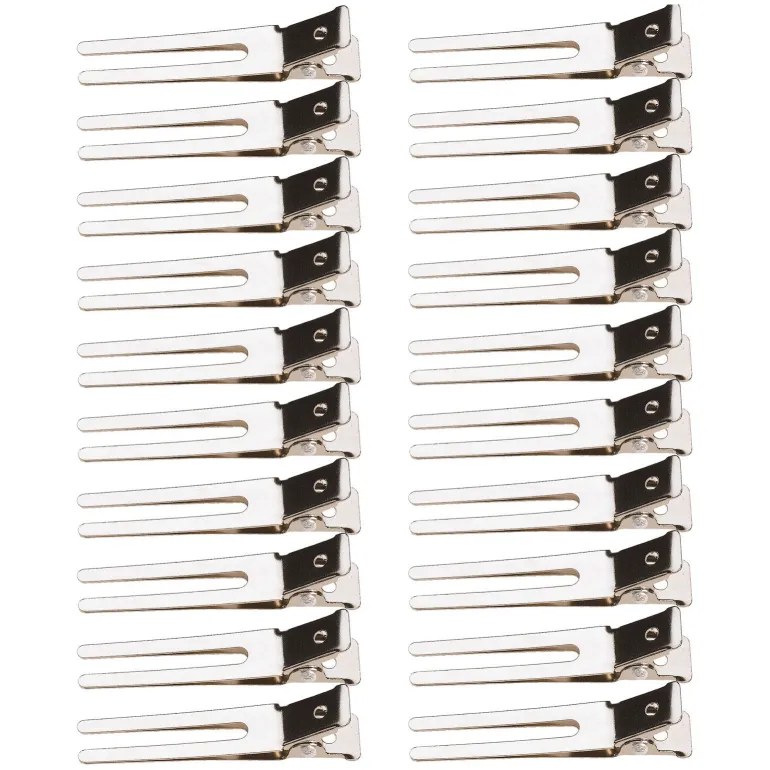 Lot de 20 pinces métalliques