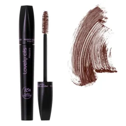 Mascara illusion faux cils Lovely cils havane, à l'huile de ricin
