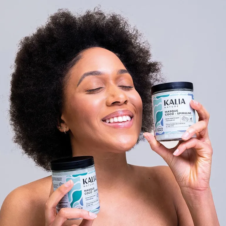 Masque avant-shampooing coco-spiruline