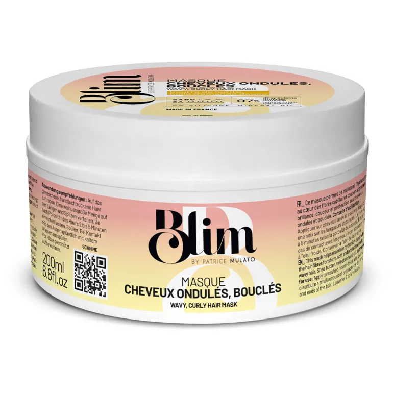 Masque cheveux ondulés, bouclés Blim 200 ml
