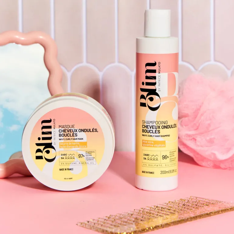 Masque cheveux ondulés, bouclés Blim 200 ml