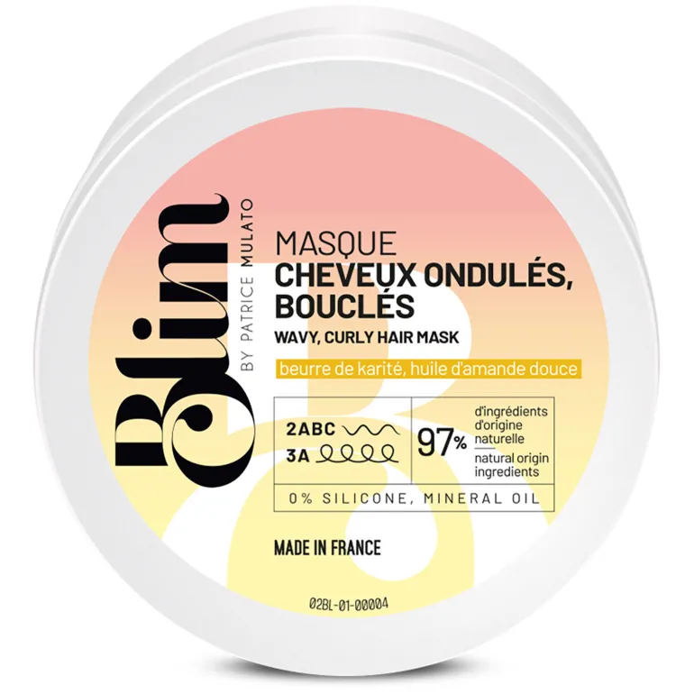 Masque cheveux ondulés, bouclés Blim 50 ml