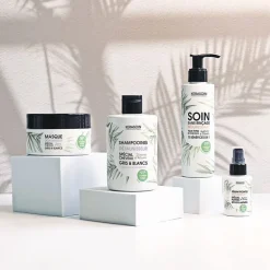 Masque déjaunisseur cheveux gris & blancs Gamme Nature