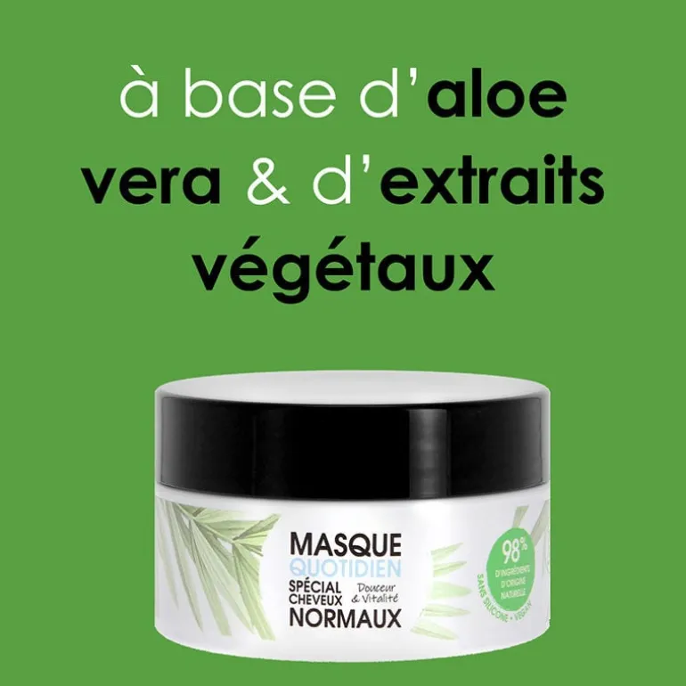Masque quotidien cheveux normaux Gamme Nature
