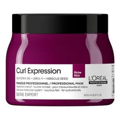Masque riche hydratant intensif pour cheveux crépus Curl Expression 500ml