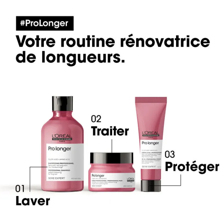 Masque rénovateur pour cheveux longs Pro Longer 500 ml