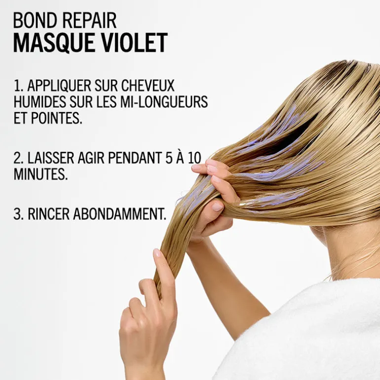 Masque violet Blondme Bond Repair Neutralisant
