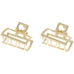 Mini pinces métal dorées