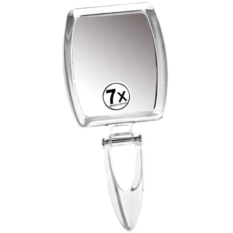Miroir de sac double face grossissant x 7 Venise