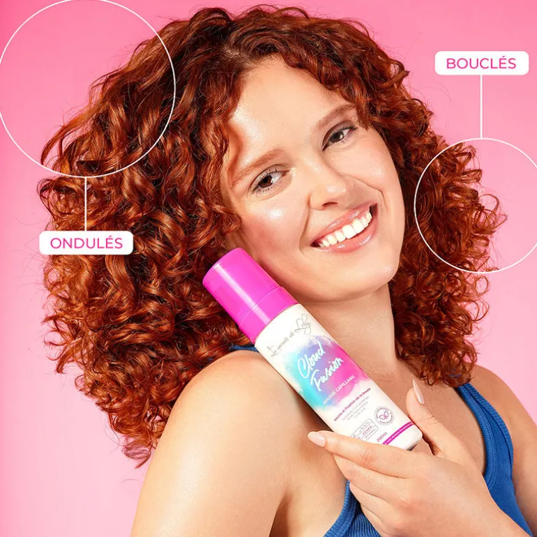 Mousse pour cheveux bouclés Cloud Fusion