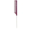Peigne à queue métal T261 Lilas