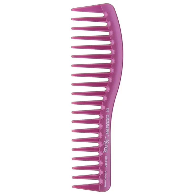 Peigne dos courbe T236 Lilas