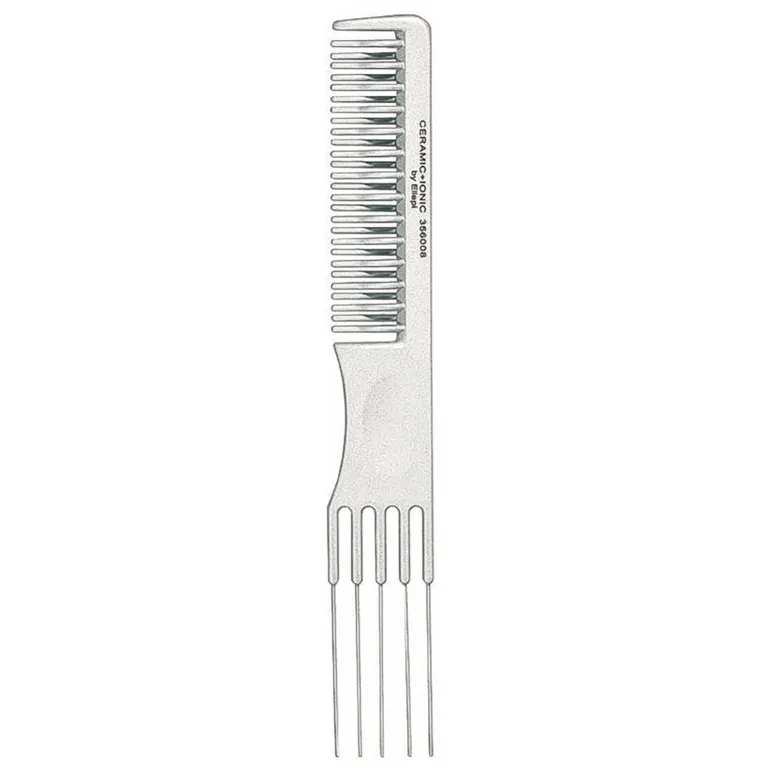 Peigne fourchette métallique antistatique 356