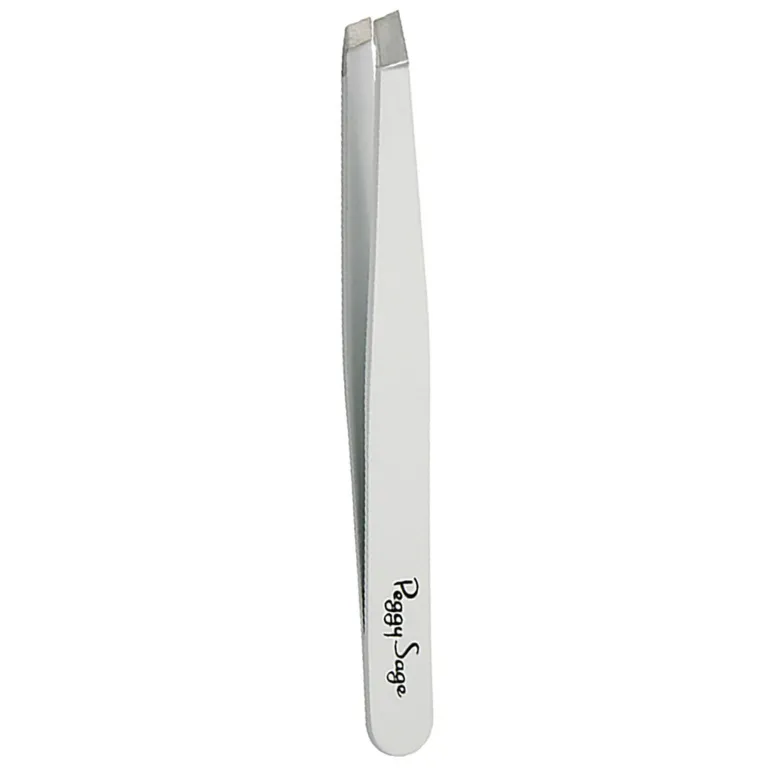 Pince à épiler professionnelle blanche