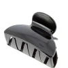 Pince croco noire 5.5cm