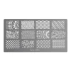 Plaque de stamping nail art 3
