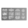 Plaque de stamping Wedding