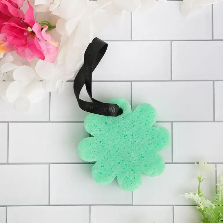 Éponge de bain infusée coco verveine